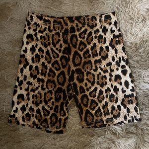 CHEETAH BIKE SHORTS